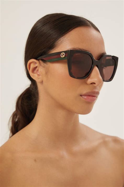 gucci sunglasses gg003s|Gucci havana sunglasses women.